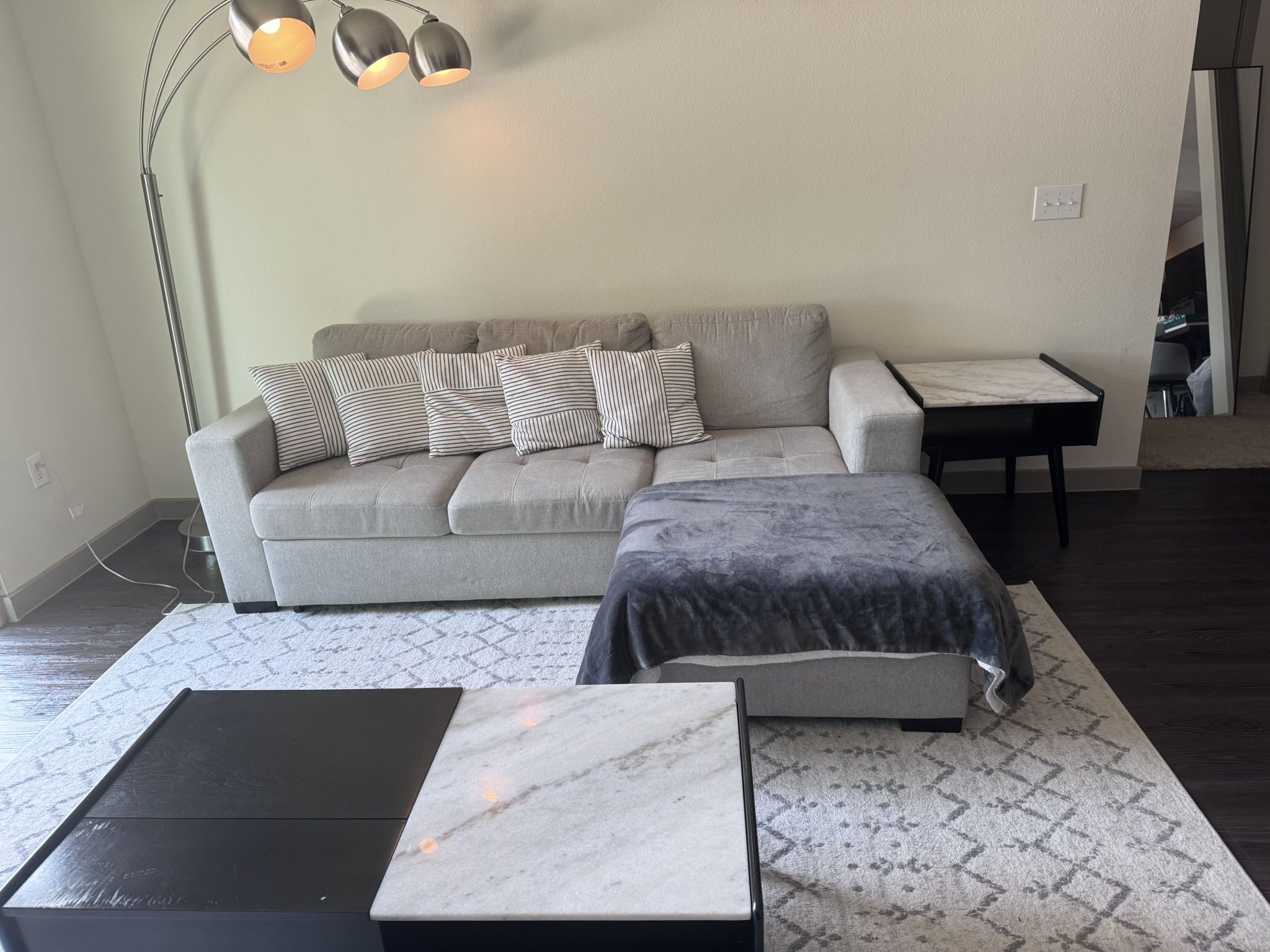Intersectional Sofa Bed With Storage