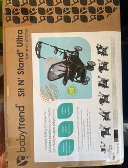 Sit N Stand Double stroller