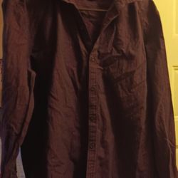 Mens Slim Fit Large Marc Anthony Button-down Shirt