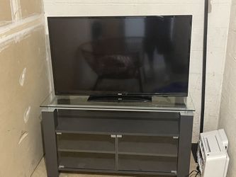 50 Inch TV and TV Stand