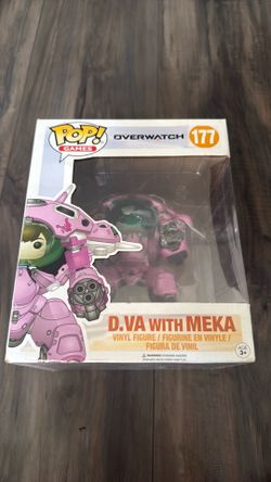 Dva With Meka Overwatch Jumbo Funko Pop #177