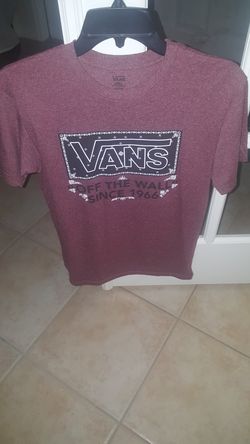 Brand new boys vans shirt in size Small