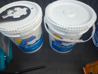 Pool chemicals pH up alkalinity increaser. Brand new