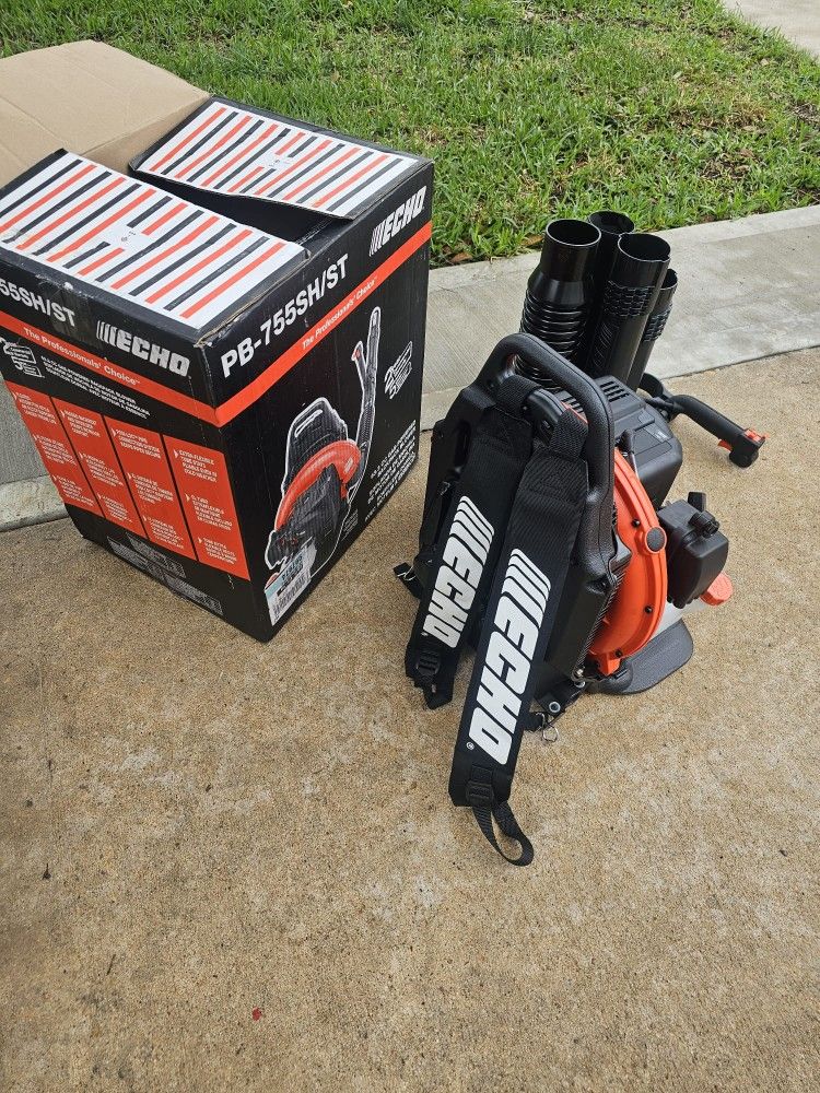Echo Pb755 Back Pack Blower New In Box 360 Price Firm/ Nueva Precio