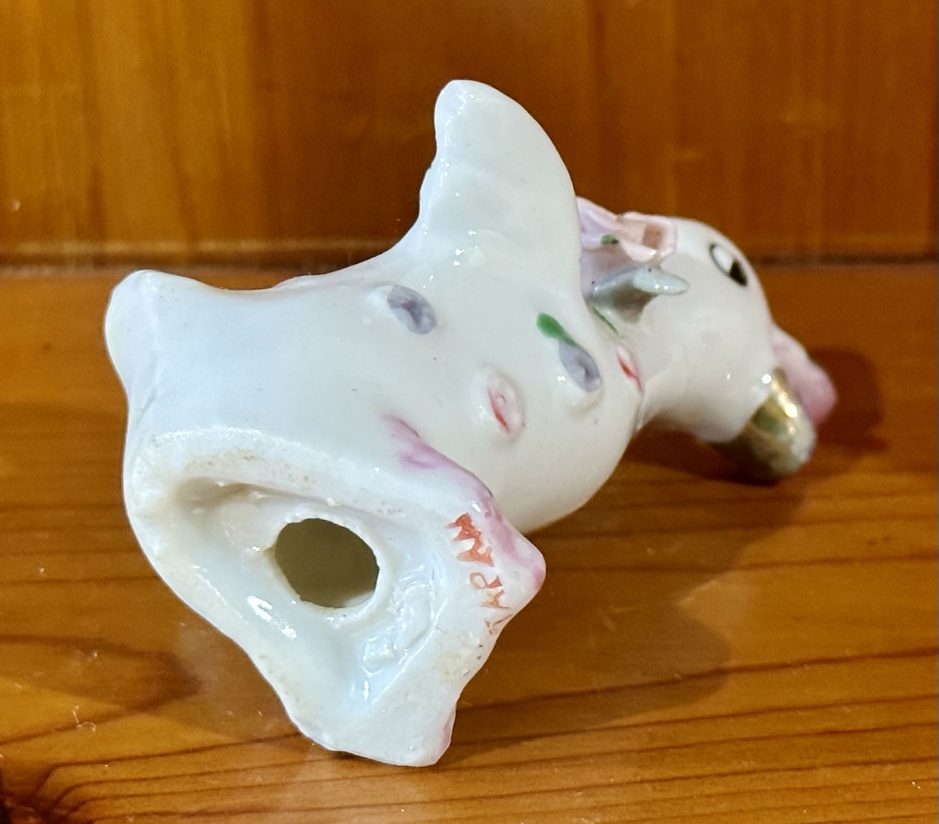 Vintage Collectible Ceramic Duck Figurine Toothpick Holder Home