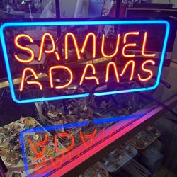 Vintage Samuel Adams Neon Sign HTF!!!