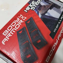 Body Armor 4x4 Door Hinge Steps (Jeep JK & JL)