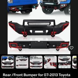 Toyota Tundra  Rear/Front Bumpers 2007-2013