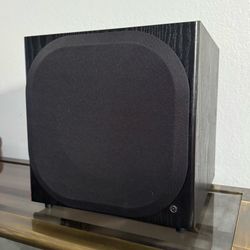 Monitor Audio Bronze BXW-10 Powered Home Theater Subwoofer | Black Active Bass Speaker | $600+ MSRP