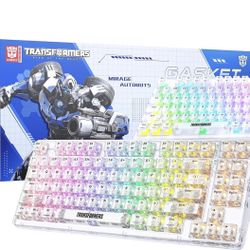 Transformers 85 Keys Mechanical Keyboard Wireless,