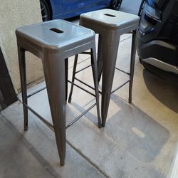 Metal stools