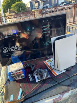 Ps5 +games and two controllers