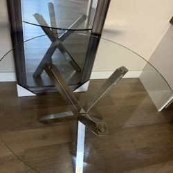 Comedor De Vidrio Y Espejo 