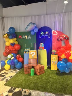 Súper Mario Bros Party Decor 