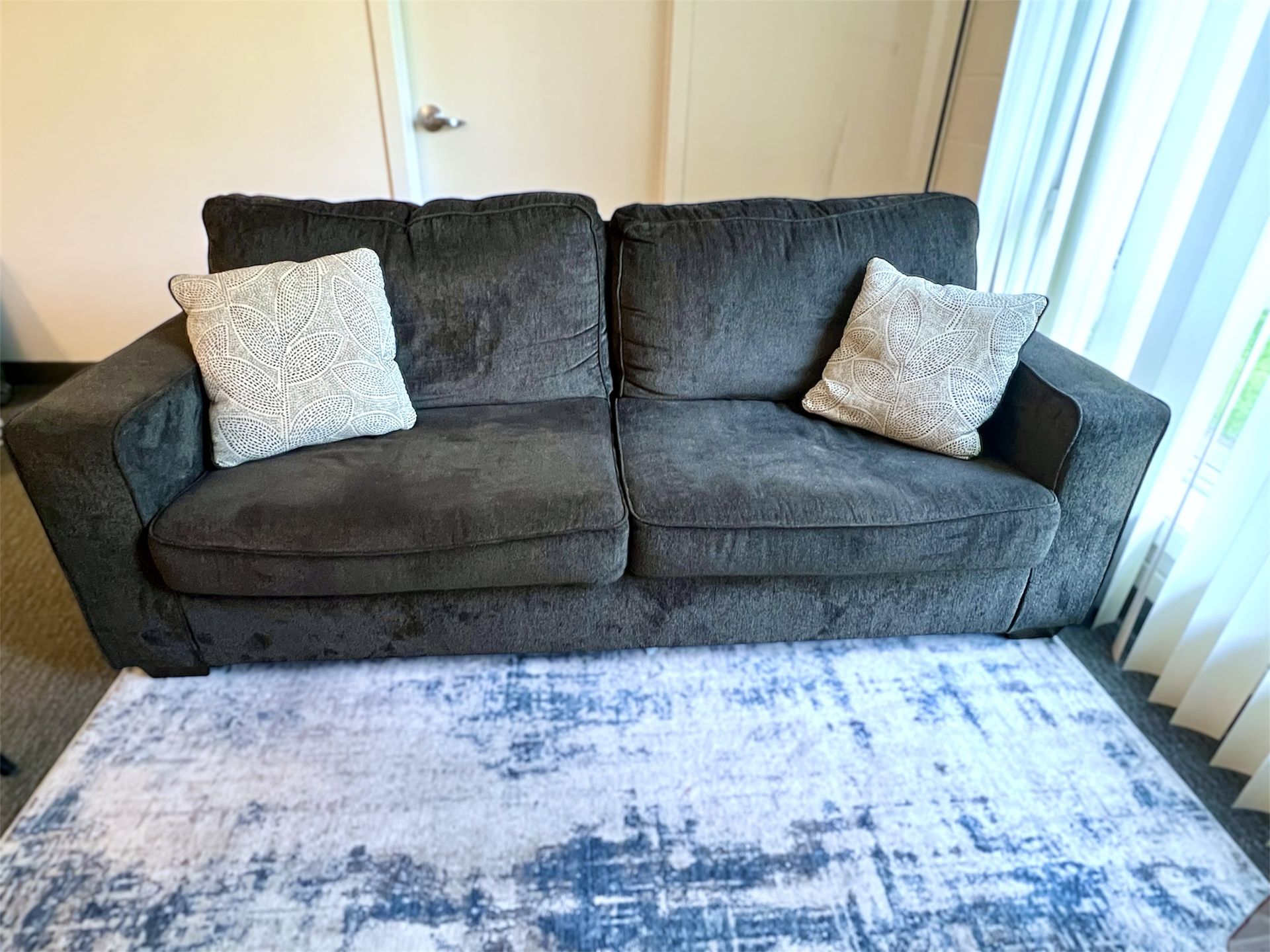 Ashley Furniture Sofa, Grey Altari, Like New Couch