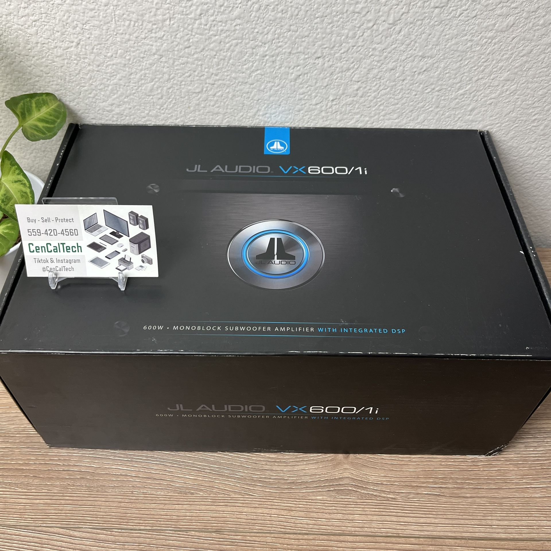 New JL Audio VX600/1i Monoblock Class D Amplifier with Integrated DSP, 600 W