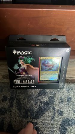 Magic The Gathering Final Fantasy Revival Trance Commander Precon Sealed Mint Condition