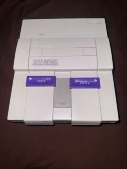 Super Nintendo SNES Console