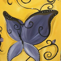 Purple Butterfly 