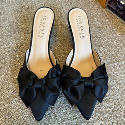 Bow Kitten Heels