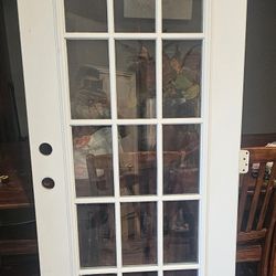 34x77 Exterior Glass Door