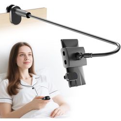Tablet Holder for Kindle Reading in Bed with Page Turner Remote, Hands Free Desk Bedside Lazy Arm Stand for Kindle Accessories, Gifts for Readers