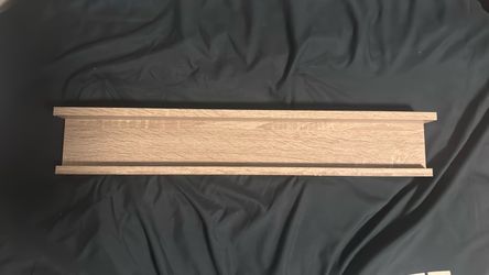 wooden shelf