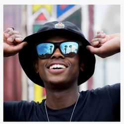 Polarized square UV400 sunglasses