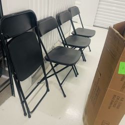 Brand New 4 Foldable Chairs NEW