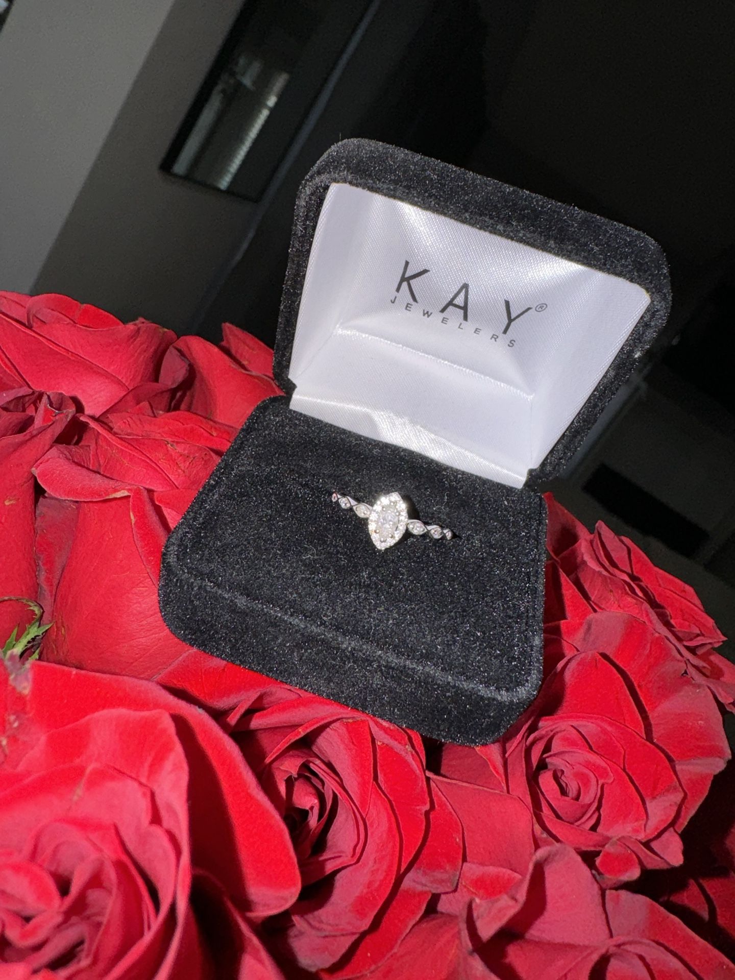 10K White Gold Kay Jewelers Ring