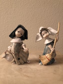 Nun Statues