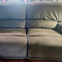 Double Powered Oversized Loveseat Recliner 80"with Dual USB Ports - Like New