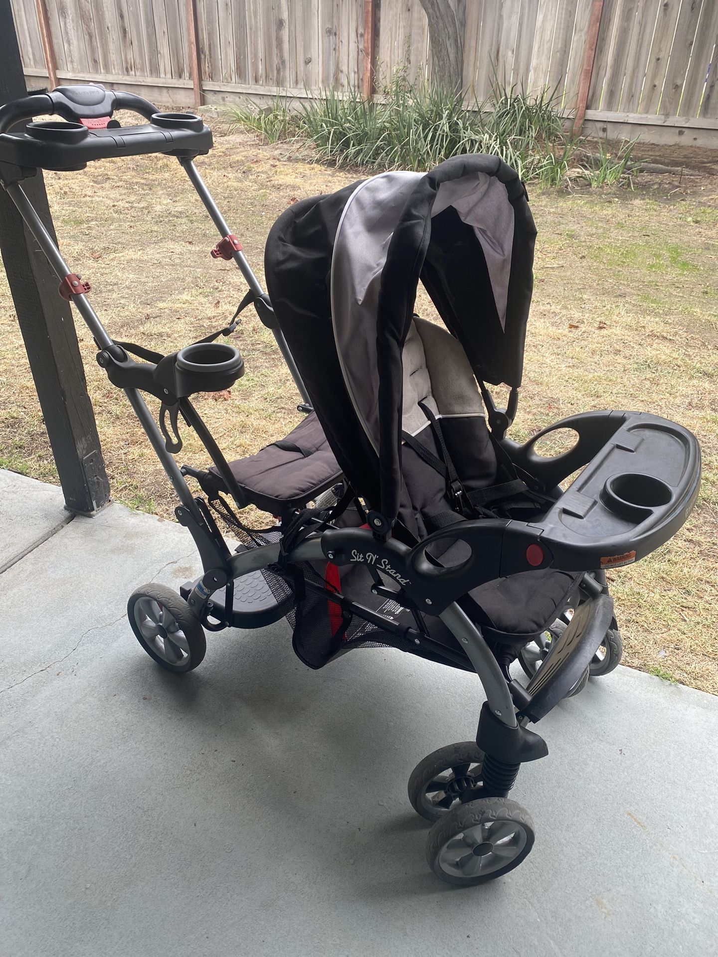 Sit And Stand Stroller
