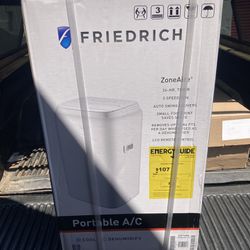 Friedrich ZCP12SA ZoneAire Compact 13,000 BTU Air Conditioner, Dehumidifier, Fan 