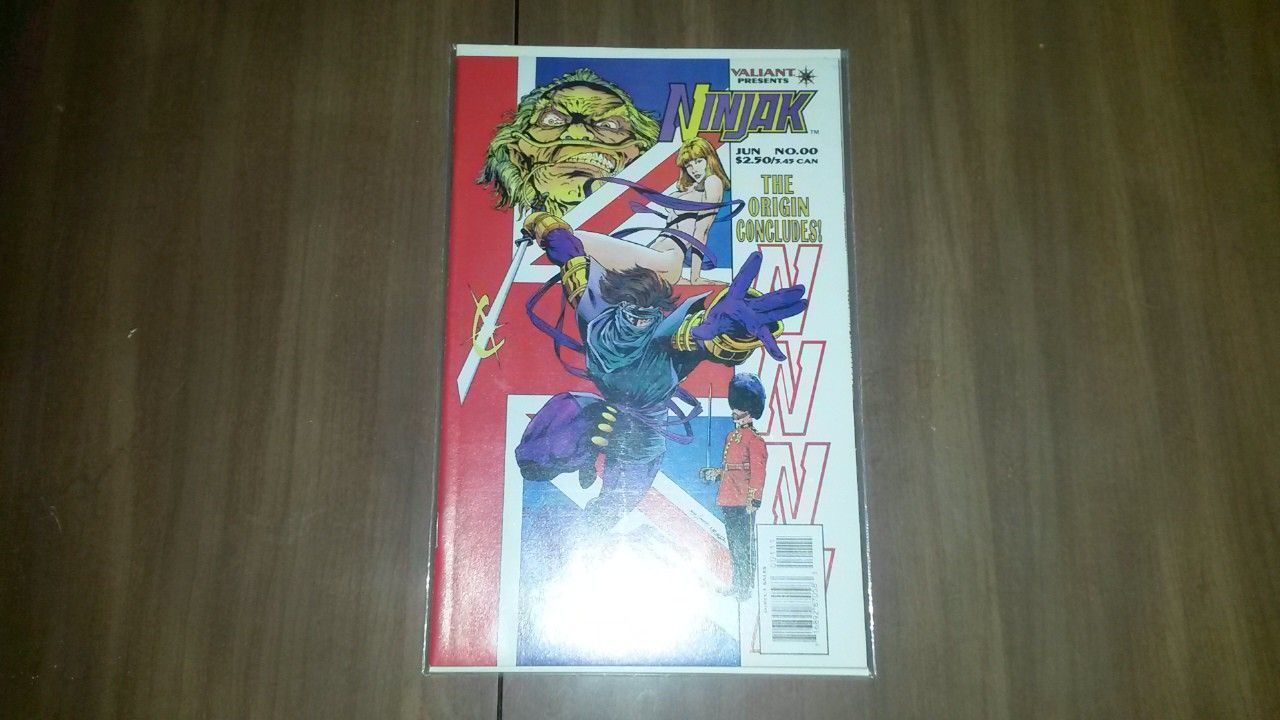 Ninjak comic book