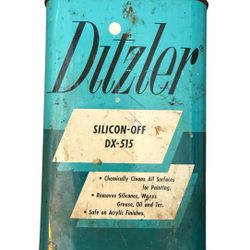 Vintage Ditzler 1 Quart Can Empty  