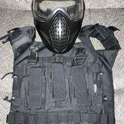 DYE Head And Onetigris Chest Protection 