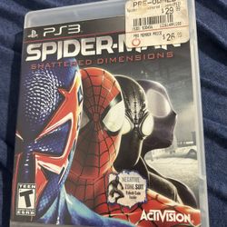 Spider-Man Shattered Dimensions For PS3