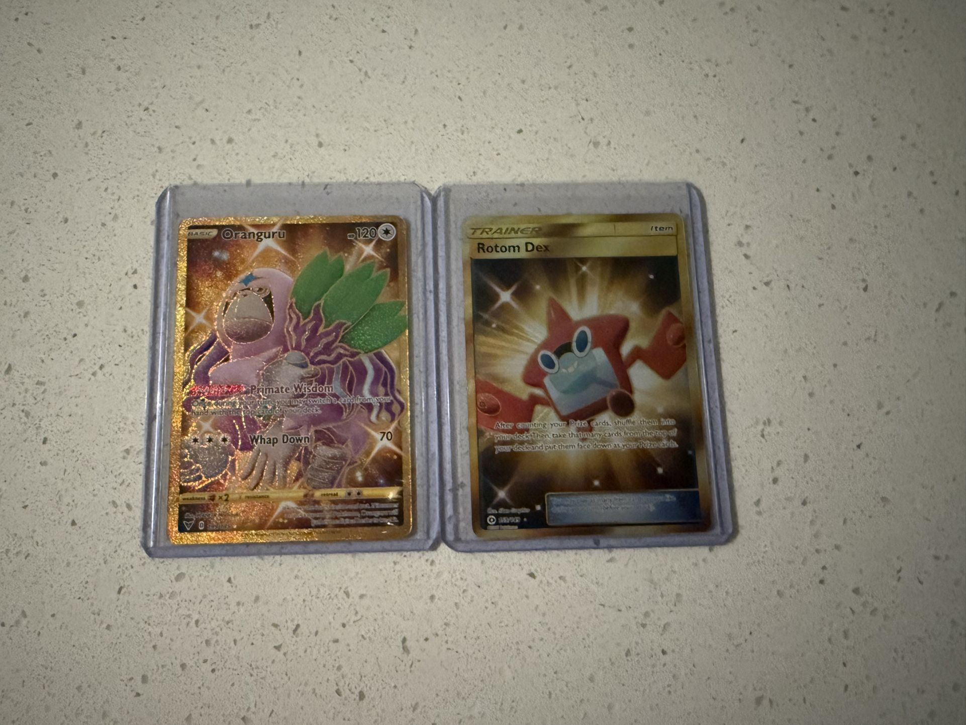 Gold Oranguru/Gold Rotom Dex Set - www.buildwithchirag.com