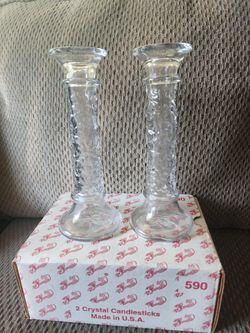 Vase Para Velas De Cristal Colección Fantasia De Ph