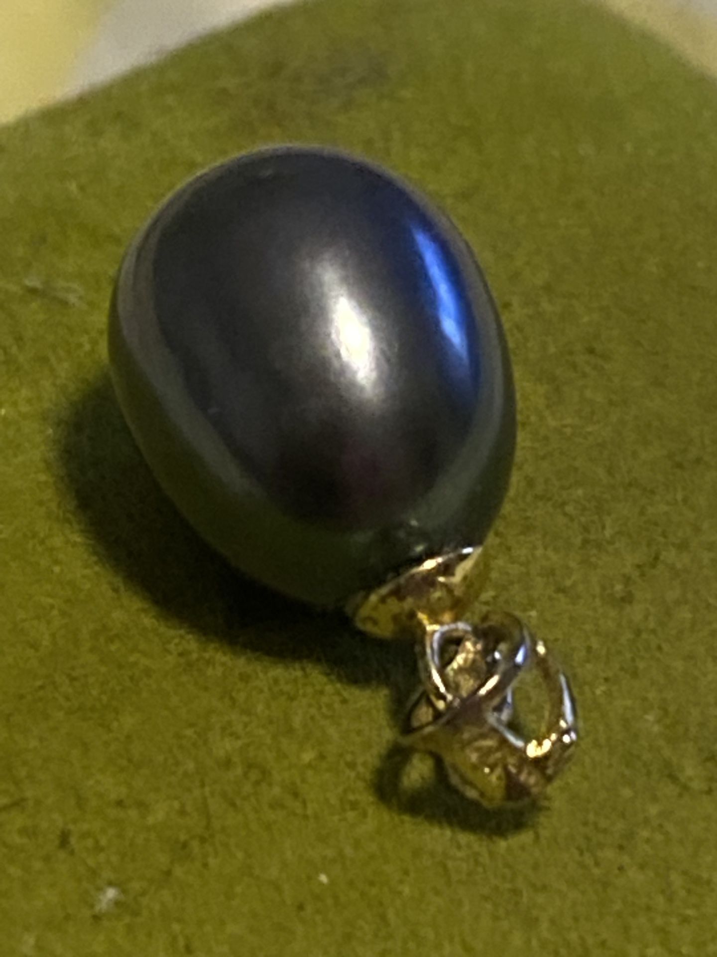 Black Baroque Pearl South Sea