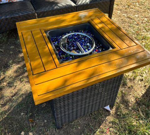 Brand New Patio Furniture Set With Fire Pit Propane Brand New Patio Furniture ?????