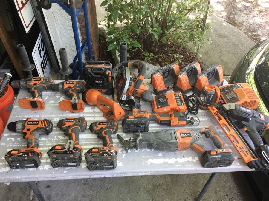 Bunch of Ridgid Tools