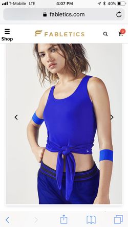 Brand new tie front crop top