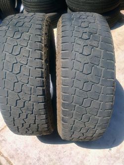 LT 275/65/20 ADVANTA ATX850 LOAD RANGE E 65-75% TREAD DOT 22/24 SET OF 2 MATCHING TIRES EXCELLENT CONDITION