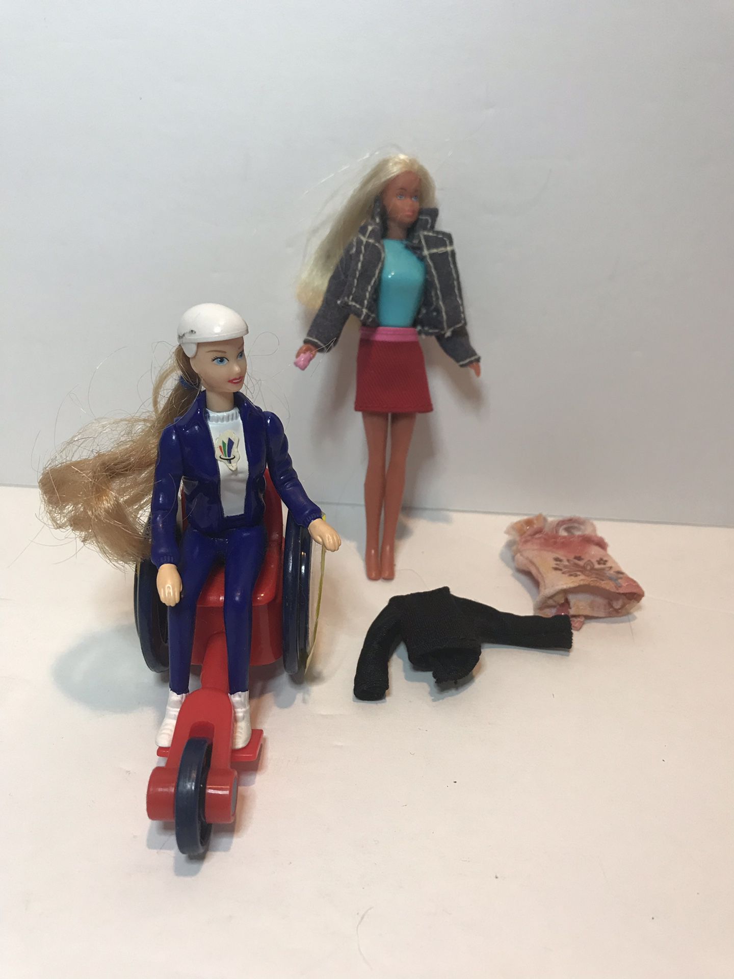 Miniature Barbie & Olympic Becky Lot
