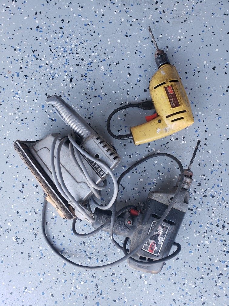 Drill And Sander