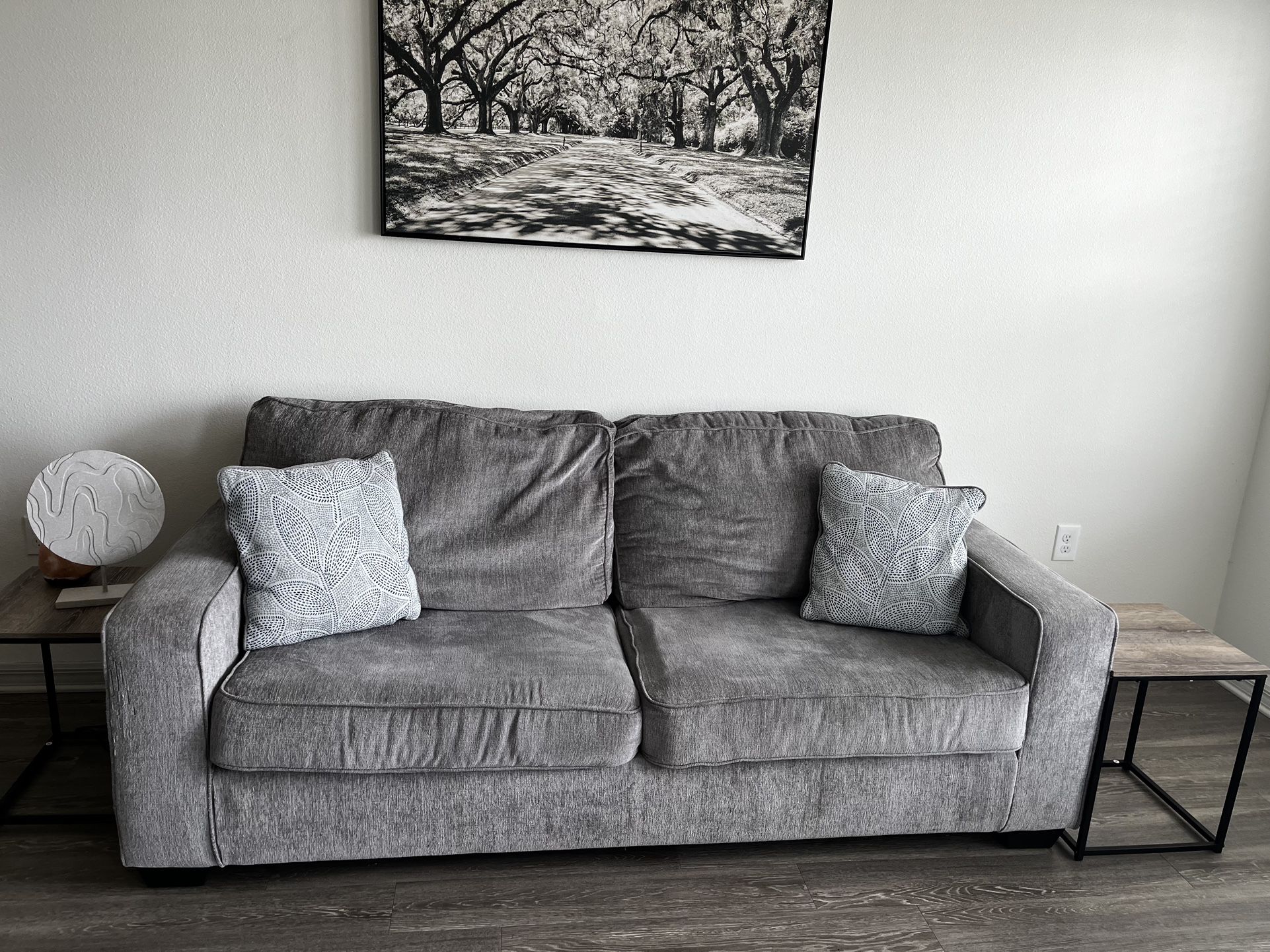 Ashley Furniture Gray Couch 