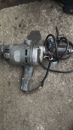 Drill for mixing mud dry mall