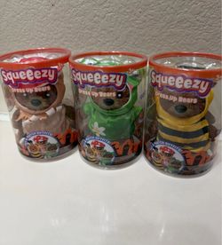 Squishy Squeeze Halloween Bears